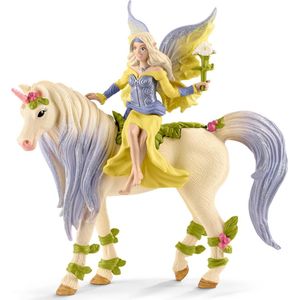 schleich BAYALA - Sera met bloemeneenhoorn - Speelfiguur - Kinderspeelgoed voor Jongens en Meisjes - 5 tot 12 jaar - 70565