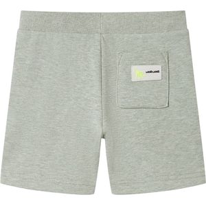 Kindershorts met trekkoord - Maat 140 - Lichtkaki