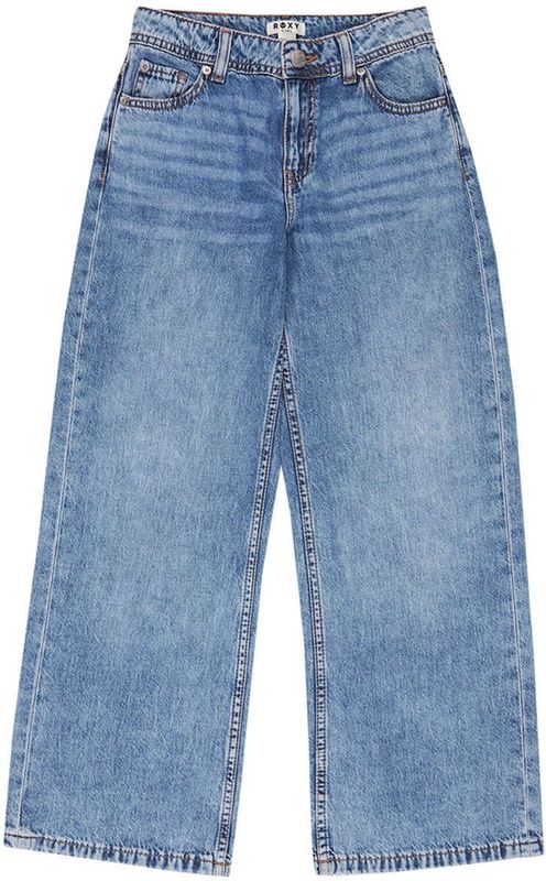 Roxy - Milla - Korte Broek - Blauw - Regular Fit - Meisje 10 Jaar