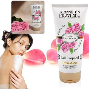 Jeanne en Provence - Rose Envoûtante Hydraterende natuurlijke bodylotion met rozengeur 200ml