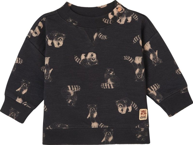 Noppies Sweater Grijota long sleeve allover print Jongens Trui - Maat 50