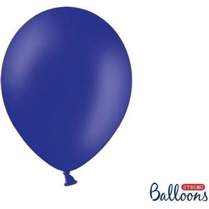 Strong Ballonnen 30cm, Pastel Royal blauw (1 zakje met 100 stuks)