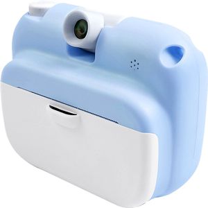 DrPhone PIX11 Speelgoed Digitale Print Camera - 3.5 Inch - Blauw/Wit