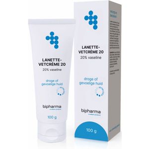 Bipharma - Lanette Vetcreme - 20% - Voordeelverpakking - 2 x 100 gr