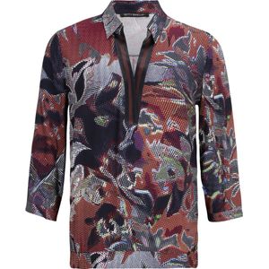 BETTY BARCLAY - Bloes 3/4 mouw - Maat 42 - Vrouwen - 8876 Dark Blue/ - Viscose