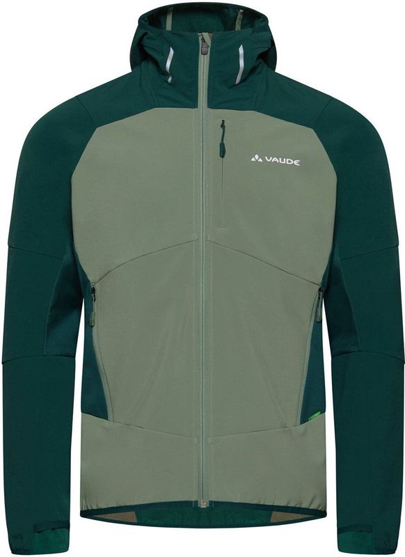 VAUDE - Larice Jacket V - Softshell Jas - Heren - Winddicht - Met Capuchon