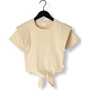 Ai&Ko Troya Co 125 G Tops & T-shirts Meisjes - Shirt - Ecru - Maat 176