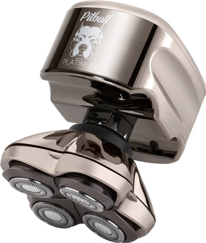 Skull Shaver - Pitbull Platinum Pro - Hoofd- & Gezichtsscheerapparaat - Zwart - Ergonomisch Ontwerp