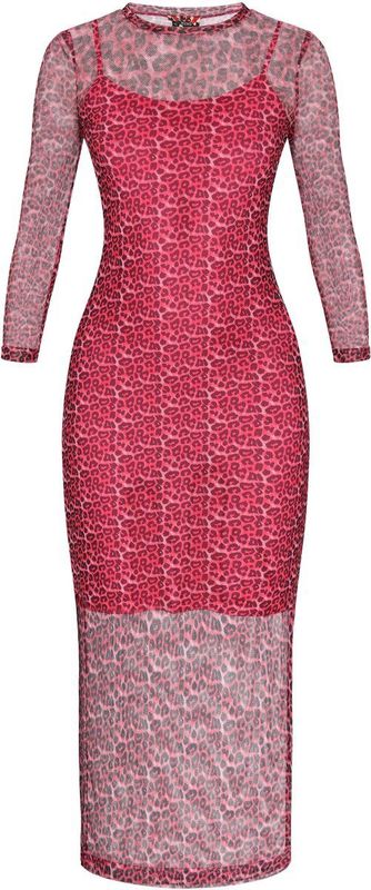 myMo - Fashion Look Collection - A-lijn Jurk - Leopardprint