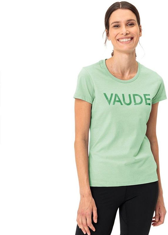 Vaude - Graphic T-shirt - Groen - Korte Mouwen - Dames