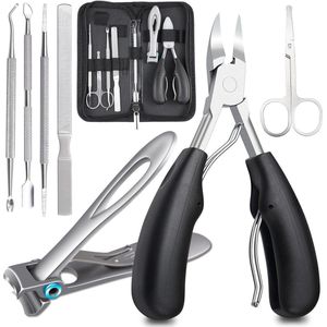 Teennagel knipper set voor ingegroeide nagels en dikke nagels - 7-delige professionele pedicure set