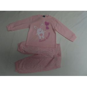 Pyjama - 2 delig - Meisje - Roze - Hartjes - 6 maand 68