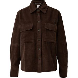 Blouse - Corduroy - Katoenmix - Relaxte Pasvorm