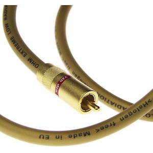 Van den Hul | The Digi-Coupler | 75 Ohm | RCA Interlink | Digitale coaxiale interconnect (S/PDIF) | 1 x 1,5 meter | 30 jaar garantie
