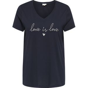 ONLY CARMAKOMA - CARKALLIE LIFE SS V-NECK A-SHAPE TEEJRS - Meisjes - T-shirts