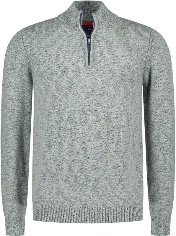 NZA - Gebreide Trui - Groen - Half Zip