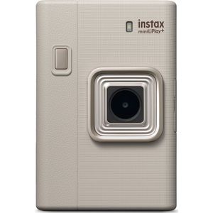 Fujifilm - INSTAX mini Liplay+ - Hybride Instant Camera - Sand Beige