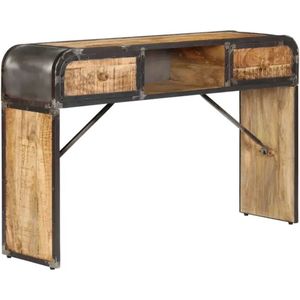 vidaXL - Dressoir - 120x30x75 - cm - massief - mangohout