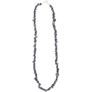 Splitketting Goldfluss blauw - Collier