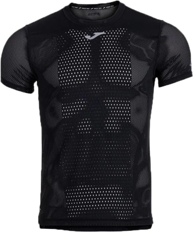 Joma Marathon Ii T-shirt Met Korte Mouwen Zwart S Man