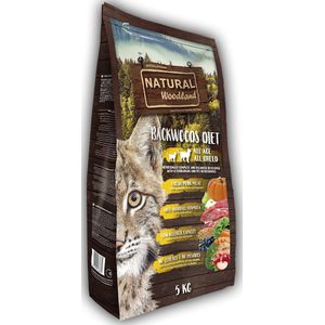 Natural Greatness - Natural Woodland Kat Kitten Backwoods Diet Kattenvoer 5 kg