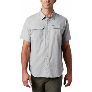 Columbia Outdoorblouse Silver Ridge 2.0 Short Sleeve Shirt Heren - Columbia Grey - Maat S