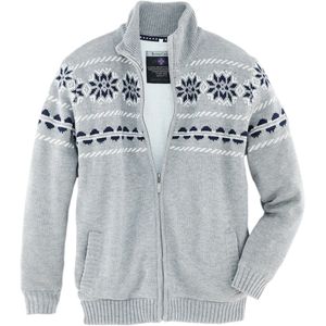 River Creek Gevoerd vest lichtgrijs maat XXXL