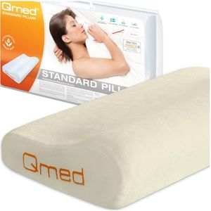Qmed Standaard Orthopedische Kussen - Memory Foam, Ecrú