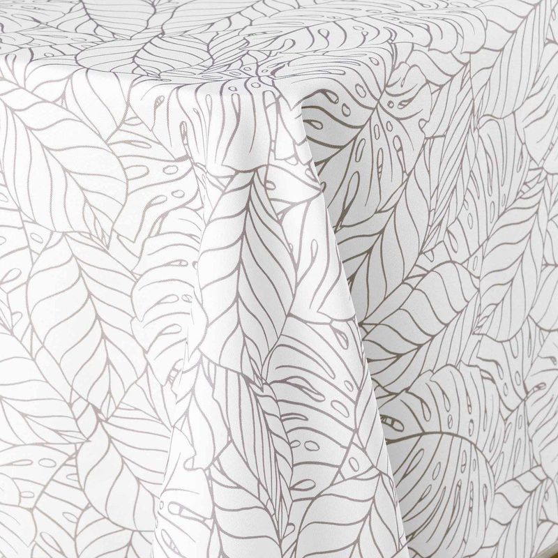 Rechthoekig Tafelkleed - SOLEA - 150 x 240 cm - Polyester - Met Print