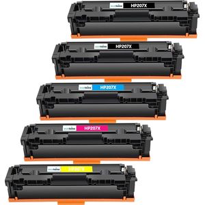 Ecopack (Replaces HP 207X toner) 2xBL + 1xCMY - (BL 2x3150 Pages) (CMY 3x2450 Pages)