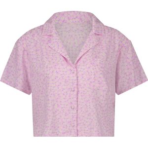 Hunkemöller Dames Nachtmode Pyjama top Springbreakers - Roze - maat L