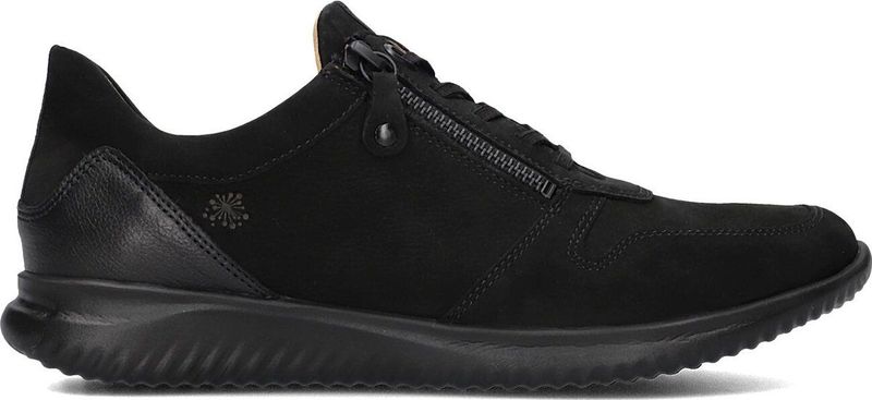 Hartjes - Breeze Shoe - Veterschoen - Zwart - Nubuckleer