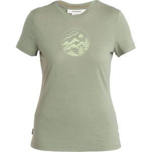 Icebreaker W Mer 150 Tech Lite III SS Tee Camp Circ - - Outdoor Kleding - Fleeces en Truien - T-Shirt