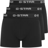 G-Star Heren Boxershorts Trunks ASH 3-Pack Zwart - Maat S