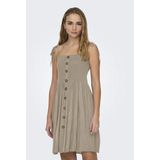 ONLY Dames Onlannika S/L Smock Jurk WVN Noos, Beige, 36