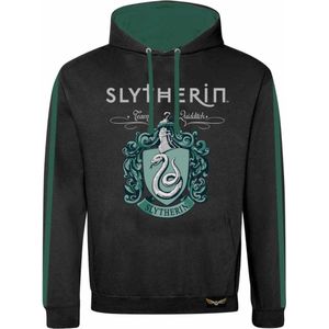 Harry Potter Slytherin Heren Trui met capuchon - meerkleurig - S