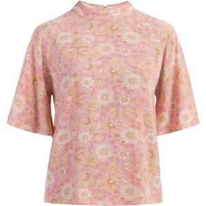 usha - Blouse - Pastel - Korte Mouwen