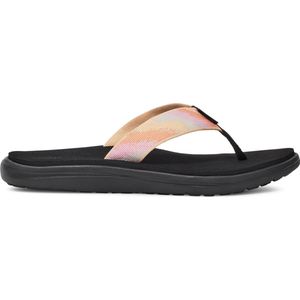 Teva VOYA FLIP Dames Slippers - Zwart/Oranje - Maat 39