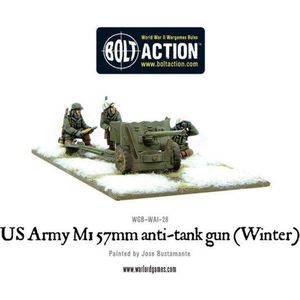 US Army 57mm anti-tank gun M1 (Winter)