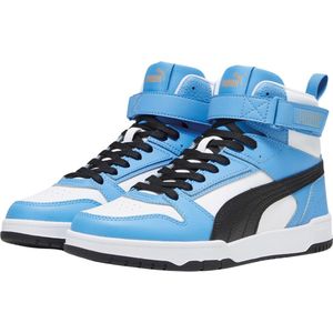 PUMA RBD Game Unisex Sneakers - Wit/Zwart/Blauw - Maat 44