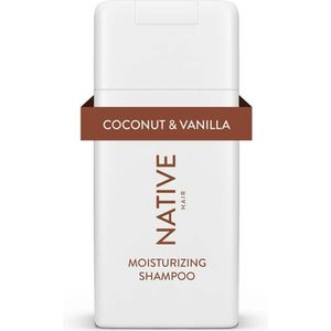 Native - Moisturizing Shampoo, Coconut & Vanilla, Sulfate & Paraben Free, Travel-Sized Mini - 88ml
