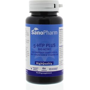 Sanopharm 5-htp plus - 60 Capsules - Voedingssupplement