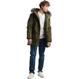 Superdry Everest Faux Fur Parka Groen S Man