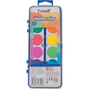 Creall waterverfdoos met penseel