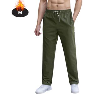 Livano Trainingsbroek Heren - Sportbroek - Trainingsbroek Lang - Trainingspak - Sportkleding - Legergroen - S