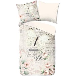 Zachte Dekbedovertrek Eenpersoons Elske | 140x200/220 | Soepel En Kleurecht | Strijkvrij