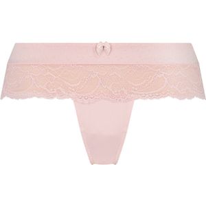 Hunkemöller Dames Lingerie Boxerstring Sophie - Roze - maat L