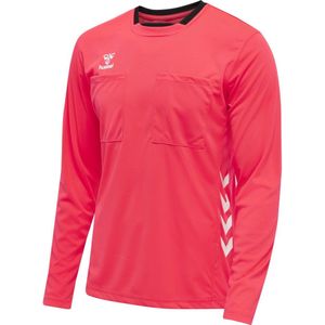 Hummel Referee Chevron T-shirt Met Lange Mouwen Roze S Man
