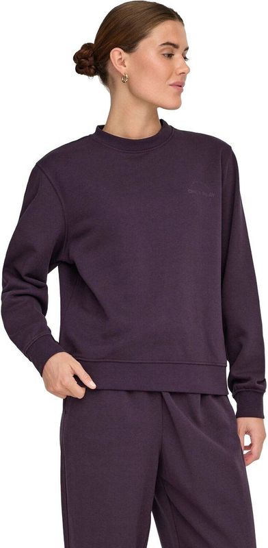 Only play joni life hoodie in de kleur paars.