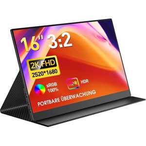 Portable Monitor - Extra Scherm Laptop - Laptop Scherm Uitbreider - Draagbare Monitor - Draagbaar Laptop Beeldschermuitbreider